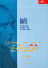 Türkiye Cumhuriyeti'nin 75. Yılında Bilim II. Kitap I. Cilt